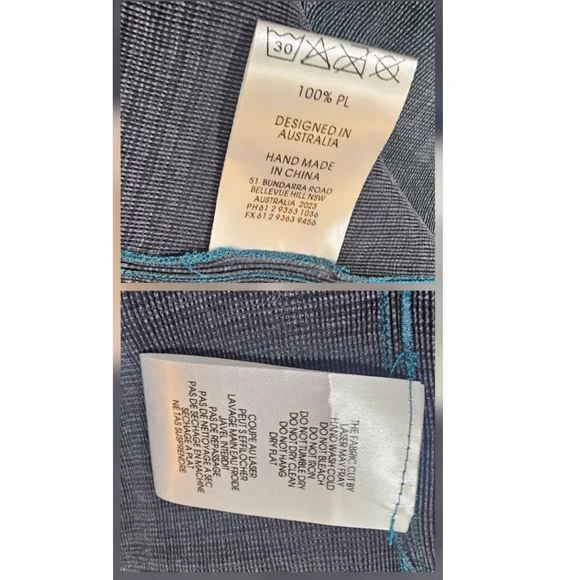 Alquema Collare Turquoise Hombre Long Sleeve Midi Cascading Cardigan - Picture 9 of 10